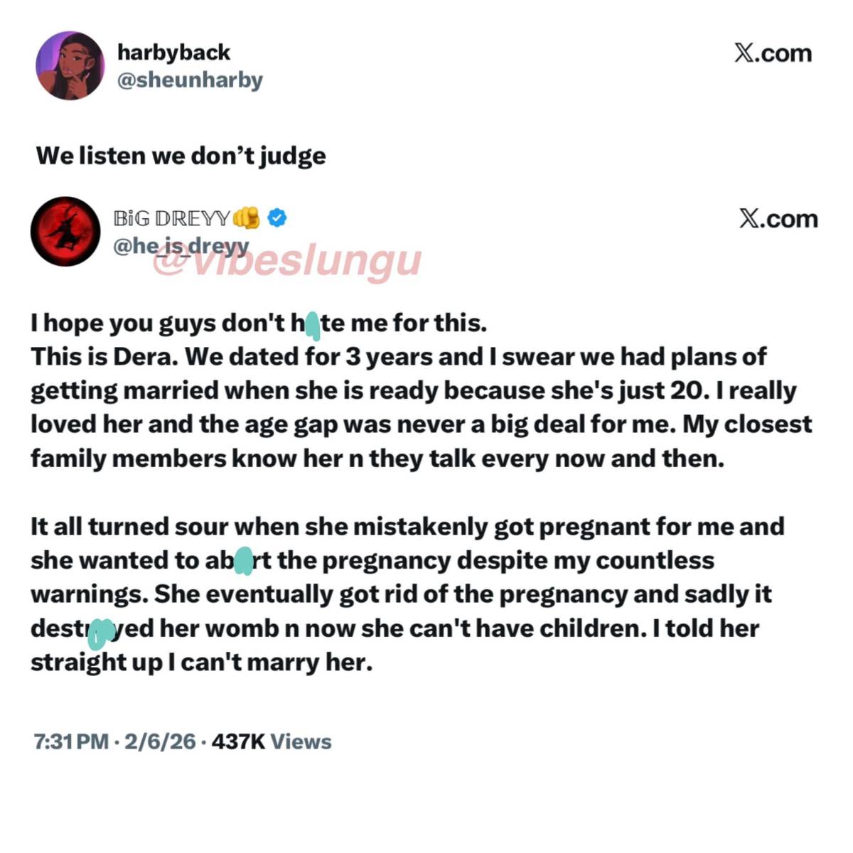 We listen, we don’t judge… but this story has split opinions badly. What do you think? 🤔