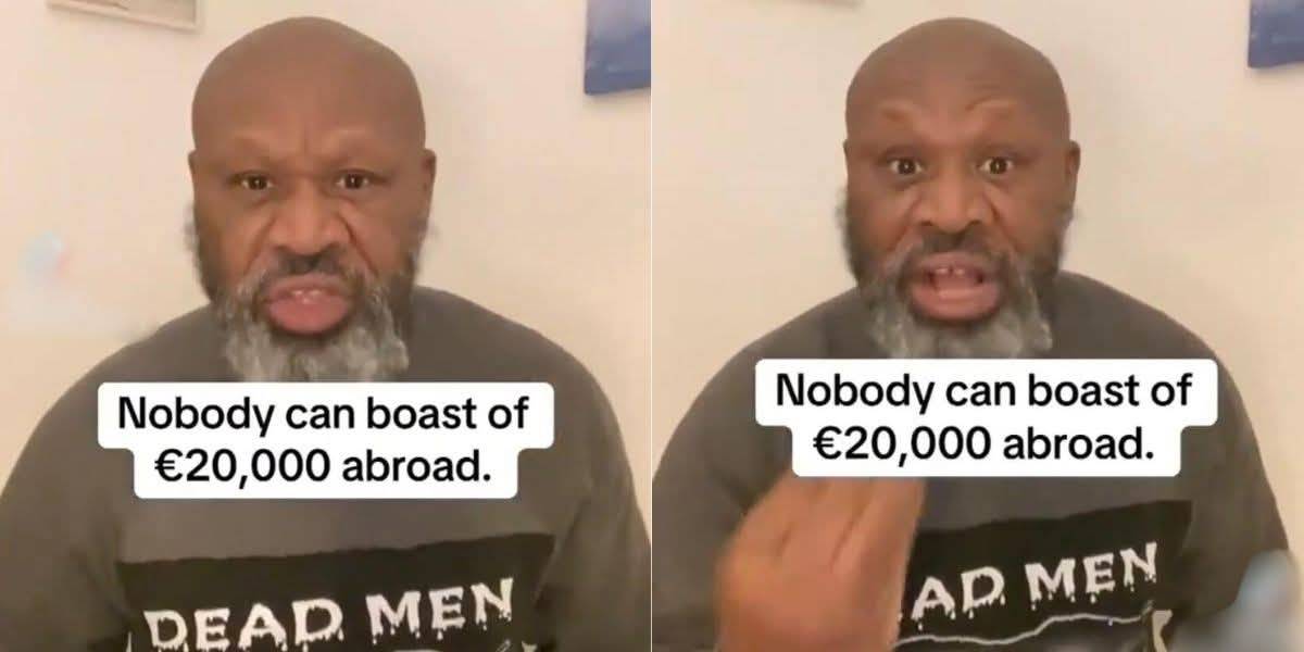 "As I'm making this video, I only have €10 (₦16,000) in my bank account. In fact, so many people liv...