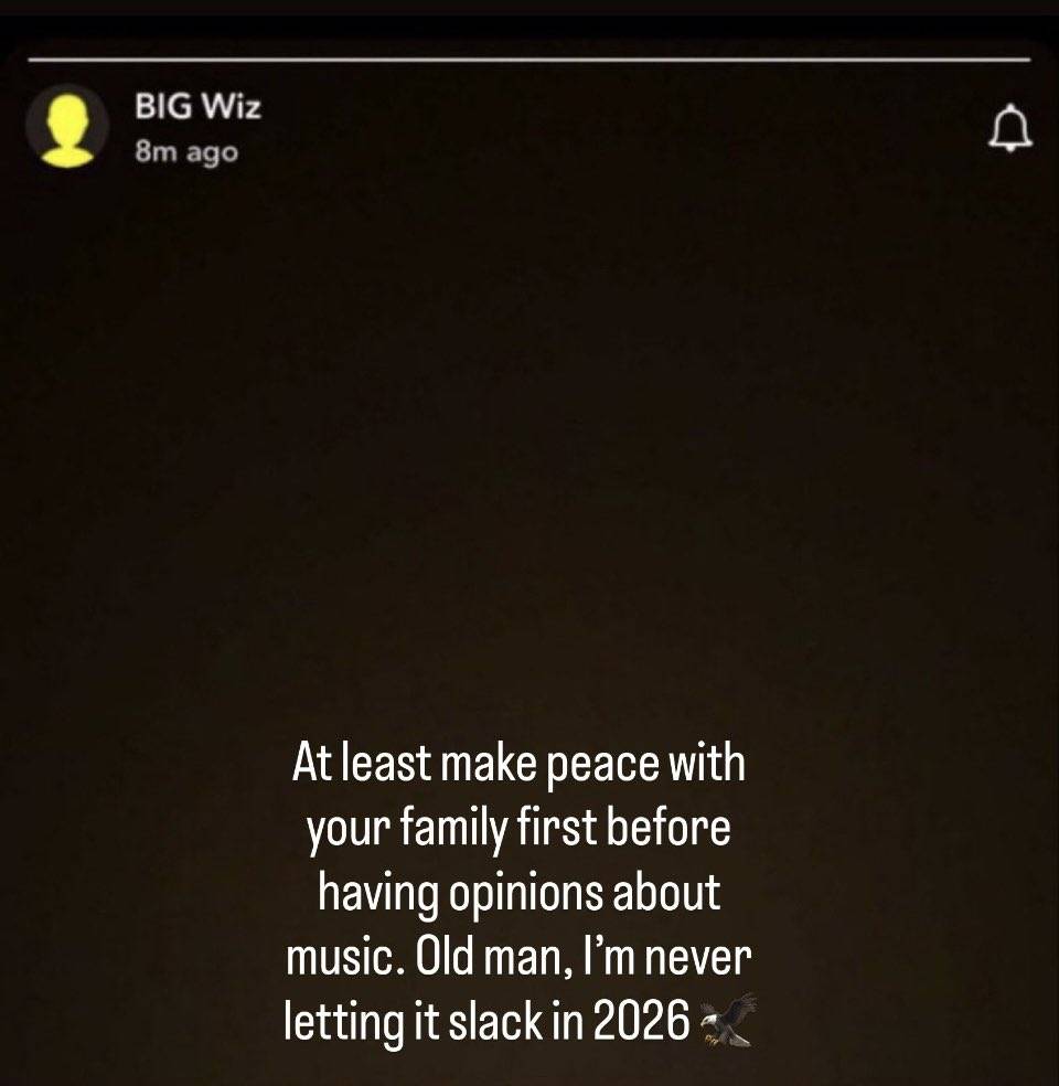 Wizkid just replied to 2Baba via Snapchat for saying Burna Boy is ahead of him ๐ญ๐๐