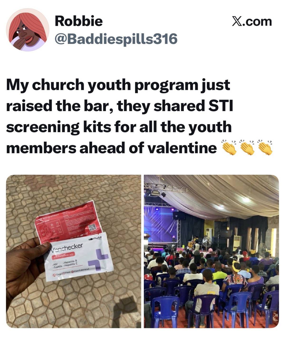 Tongues Wag as Baddie Reveals What Her Church Gave Youth Members Ahead of Valentine