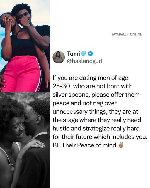 Lady offers advice to her gender who are dating men aged 25-30