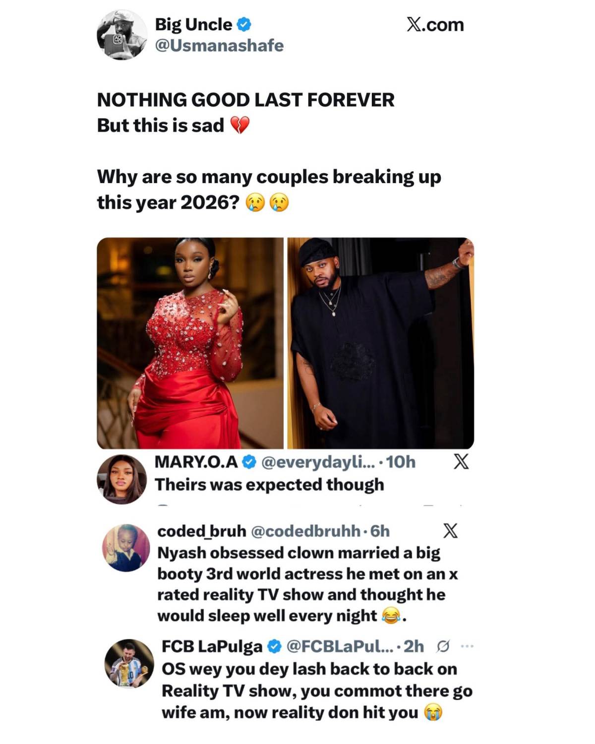 Achalugo and odiegwu don breakup keh💔👀
#omo #Bles_sed