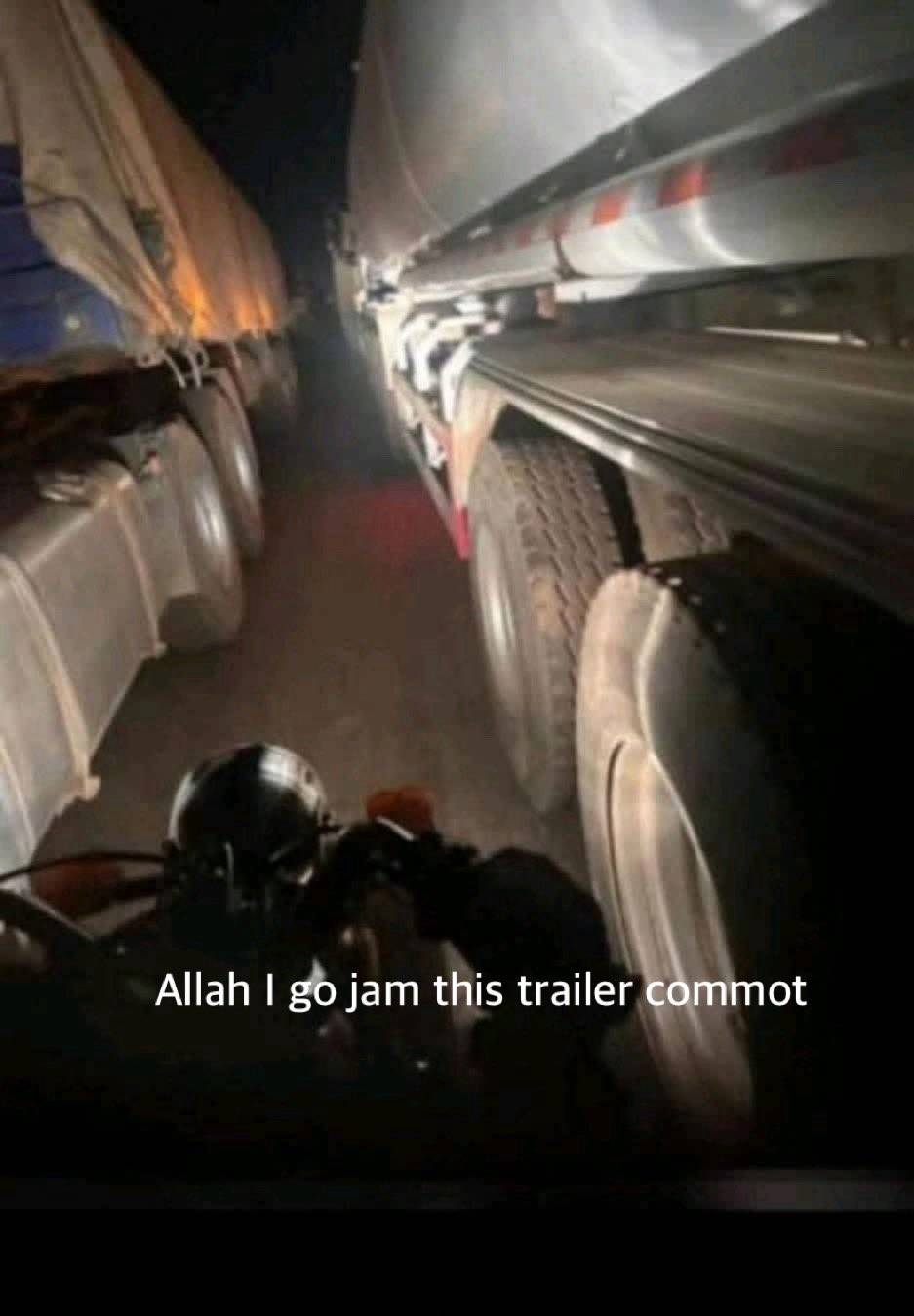 The bike scenes in  action movies are fake"

Hausa bike men:
