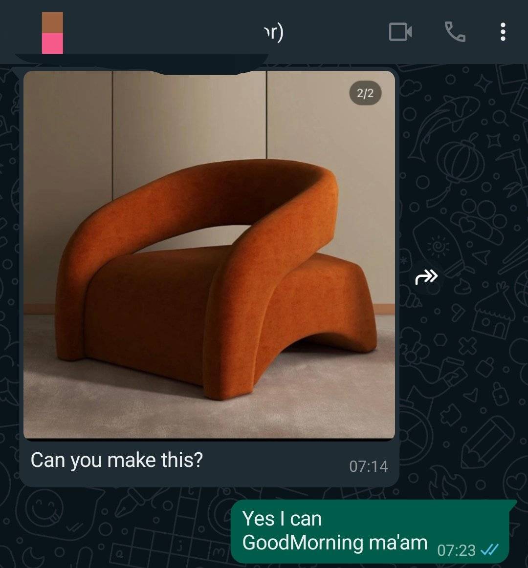 What I ordered Vs What I got
This Carpenter said its the same thing🤦♂️💔