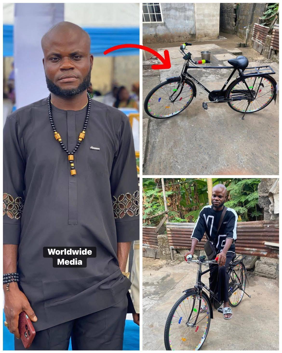 “My 1st key ❤️, as far as I am not trekking anymore, I give God thanks. Congratulations 🎉🎊 to me!”...