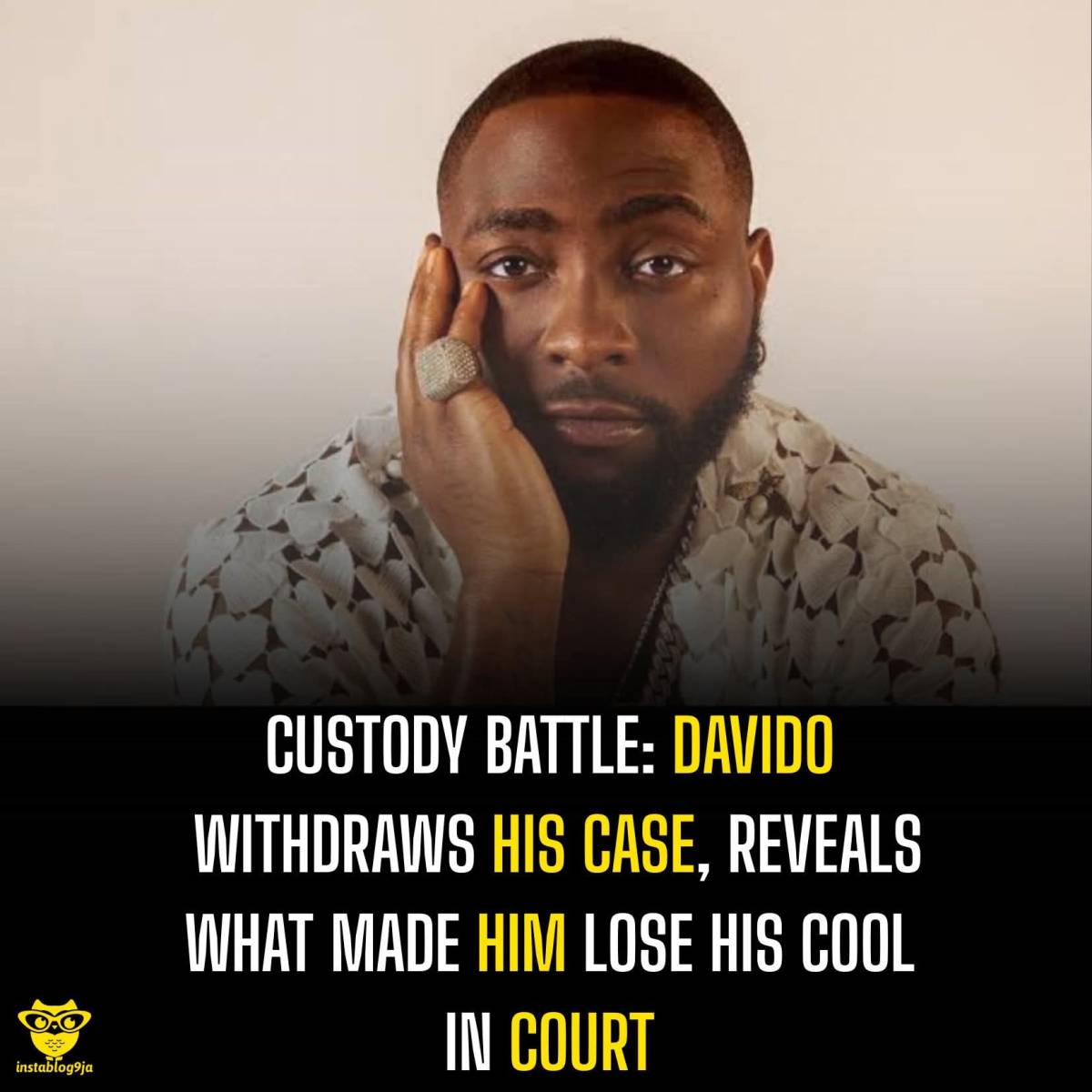 Custody Battle: Davido withdraws his case, reveals what made him lose his cool in court