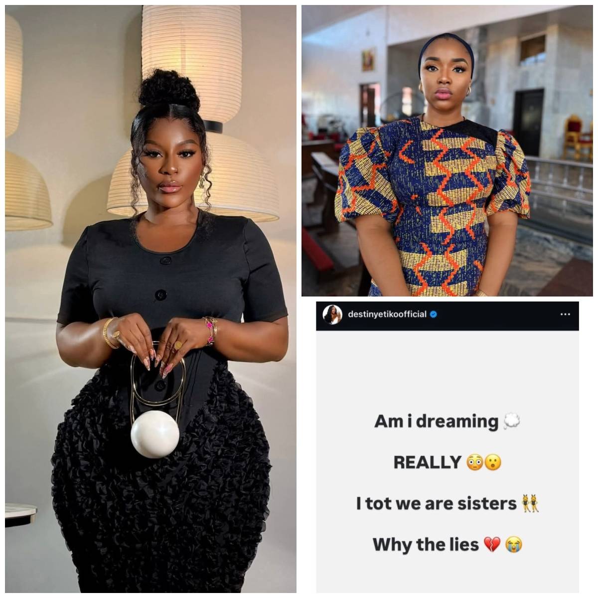 Breaking News πππ
β
βEkene Umenwa just unfollowed Destiny Etiko and this is what Destiny has to s...