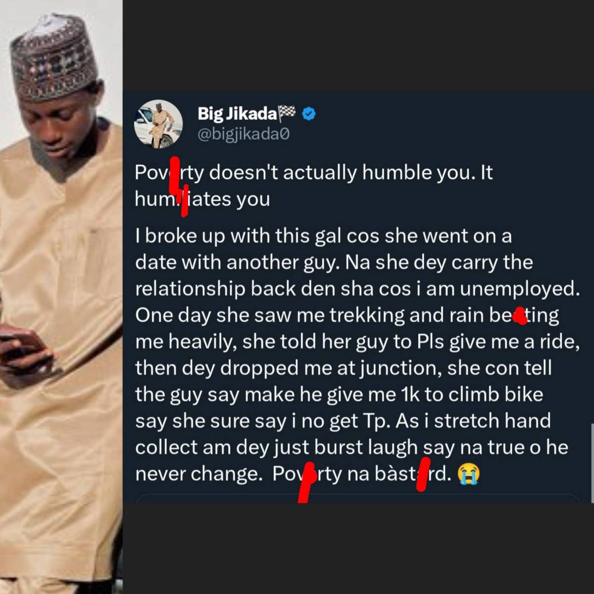 “She Gave Me 1K for Bike Fare in Front of Her New Man” - P%v£яty Served Publicly 😭🌧️
My opinion >>...