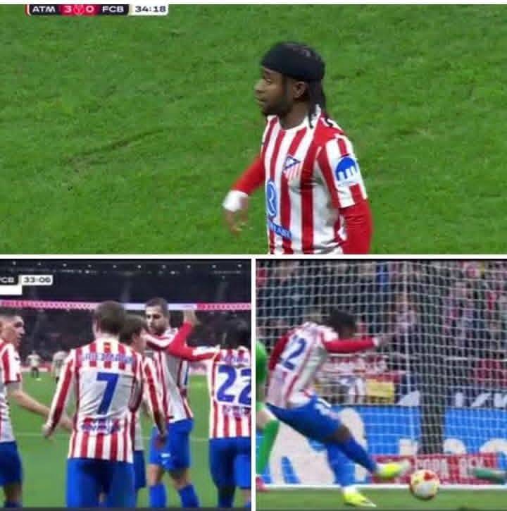 Ademola Lookman score against Barca ---- impossible not to love him π₯Ίπ