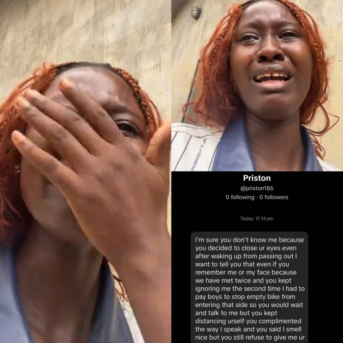 “You told me you liked the way I speak and that I smell nice, yet you still refused to give me your...