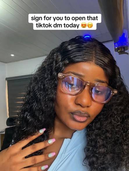 Open that TikTok DM today" - Lady advises after marrying a man who contacted her on TikTok.