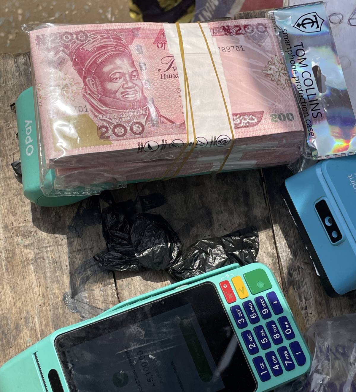 I withdrew from one pos woman for his afternoon,noticed she has mint so I asked how much 50k is as I...