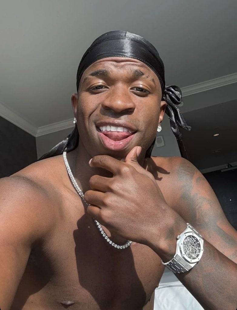 Real Madrid star Vinicius Jr. shocks fans by sharing his screen time