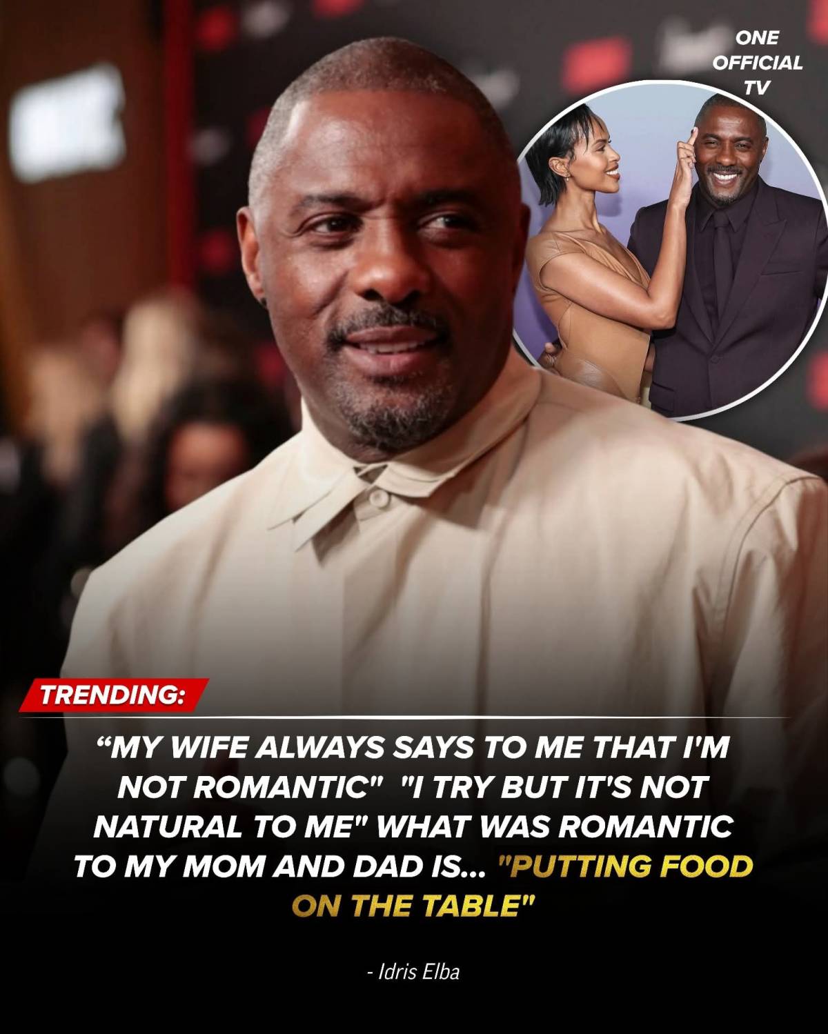 “‎My Dad coming home with foods, to cook for my mom. And she'll be like 'wow, you got a good meat fr...