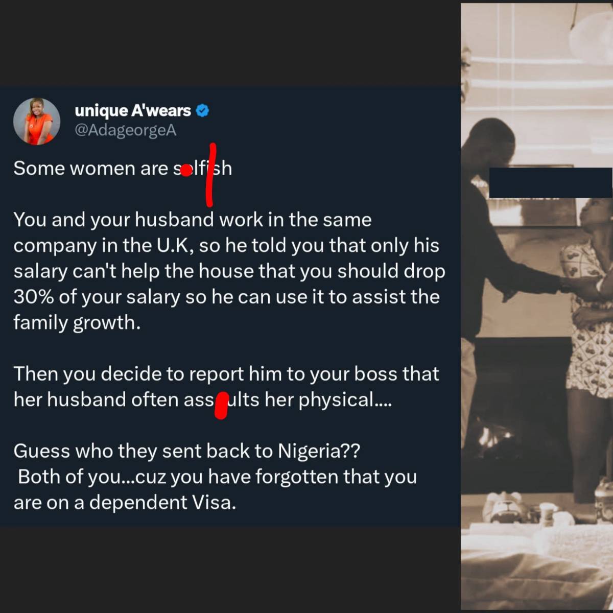 Visa Drama: Couple Deported After Alleged False Assault Claim at UK Workplace
My Opinion >>>>>🤔
I...