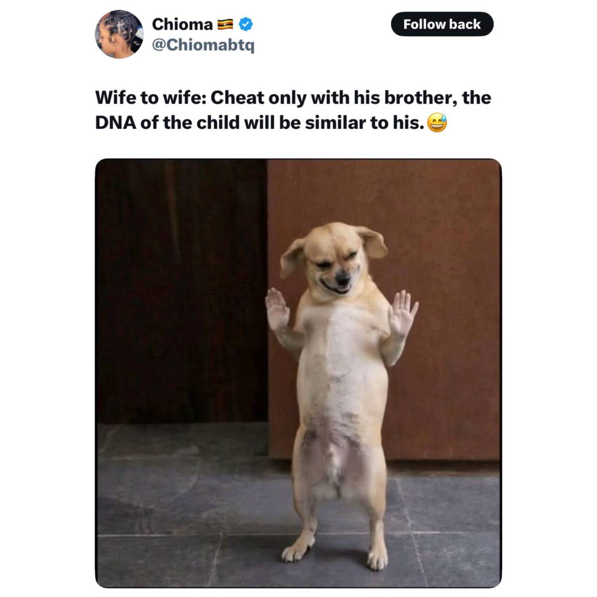 What’s your take on this ‘DNA hack’ for cheating? 😅👇