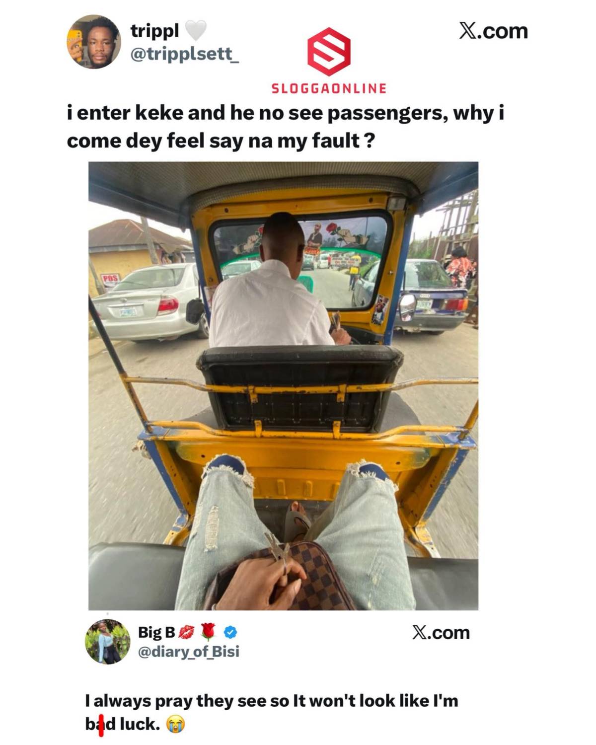 “Why i come dey feel say na my fault ?” — Man Shares Funny Keke Struggle 😂🛺
A Man has sparked lau...
