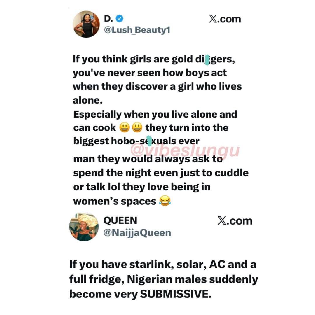 If you think girls are after money, wait till you see how some guys act when a babe lives aloneβ π...