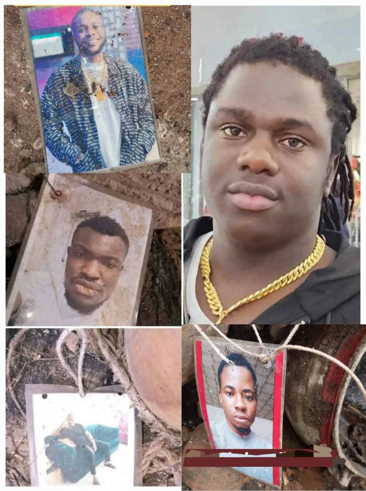 During the demolition of the shrine belonging to popular Anambra native doctor Akwa Okuko, who was s...