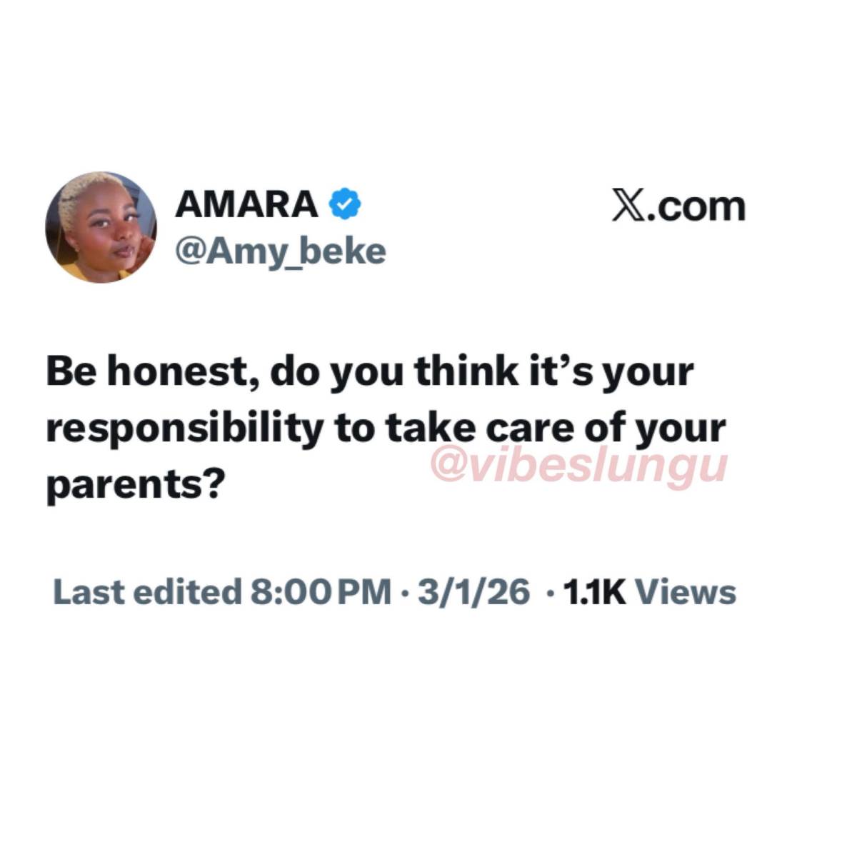 Be honest ๐
Is taking care of your parents a duty, a choice, or both? ๐คโค๏ธ
Drop your honest take...
