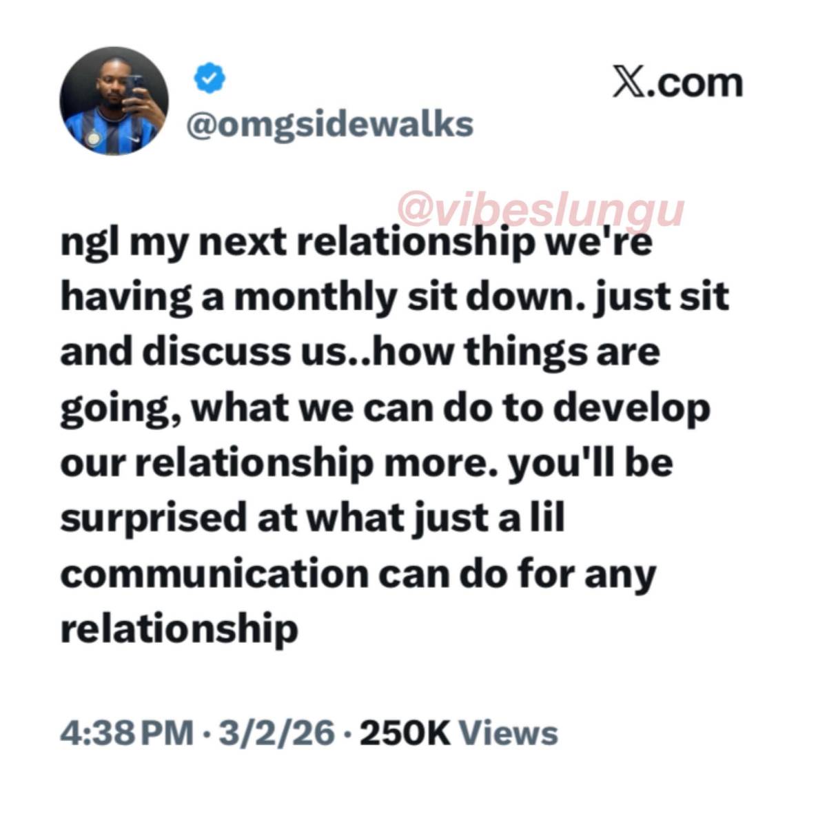 Next relationship must get monthly board meeting πβ€οΈ
Sit down, review minutes, fix issues, upgrade...