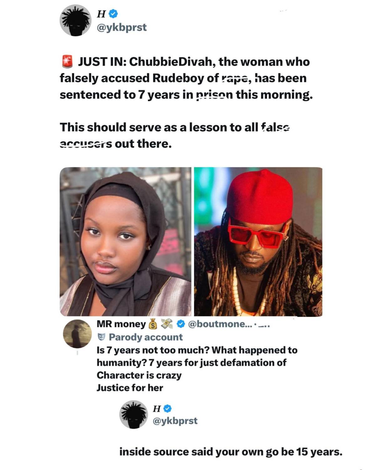 All this Mirabels and Simitical ladies…. Una eyes go clear, no worry😒
