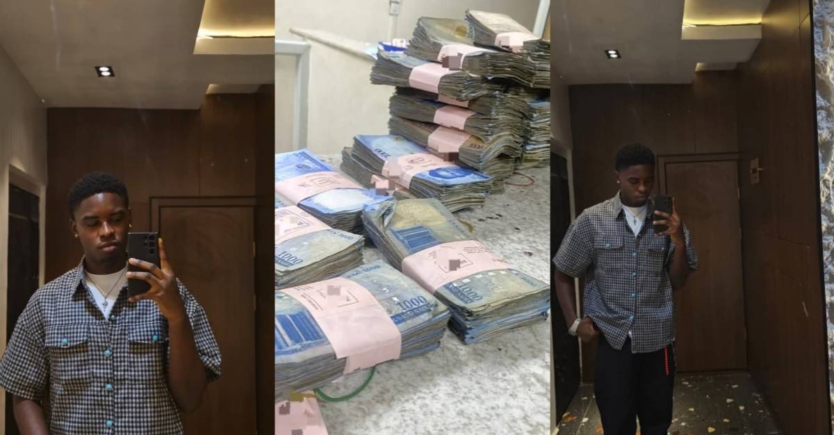 "This man came into the Bank with just polo and blue chelsea shorts and bathroom slippers carrying...