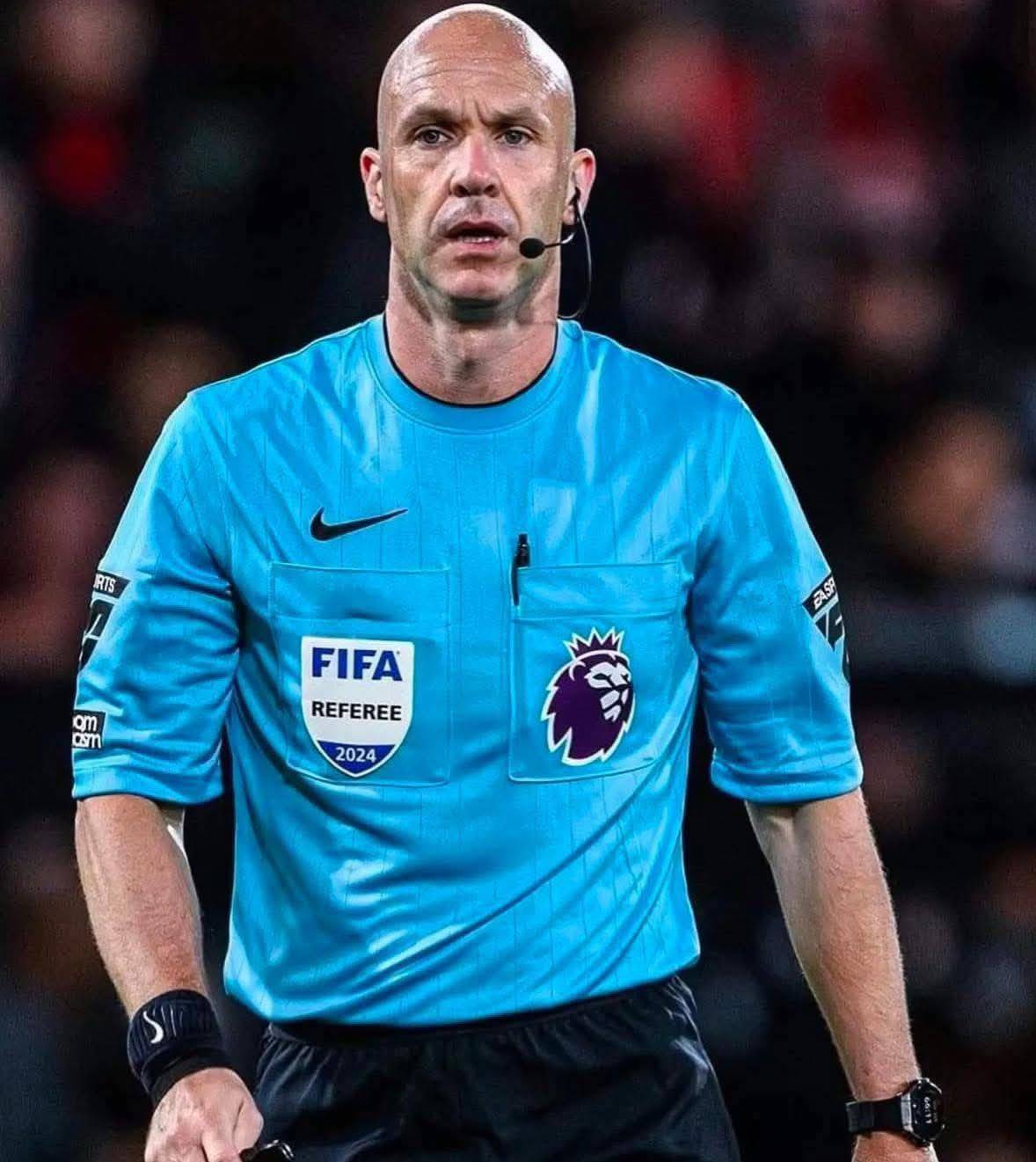 🚨 𝐎𝐅𝐅𝐈𝐂𝐈𝐀𝐋: Anthony Taylor has been appointed as the referee for the game against Aston Villa. ⚖️