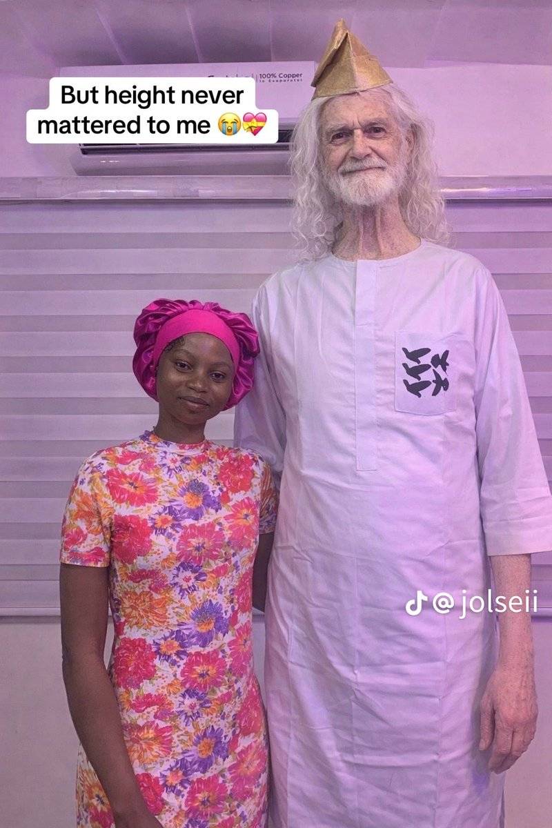 “He was scared to meet me for the first time because of his height. But height never mattered to me”...