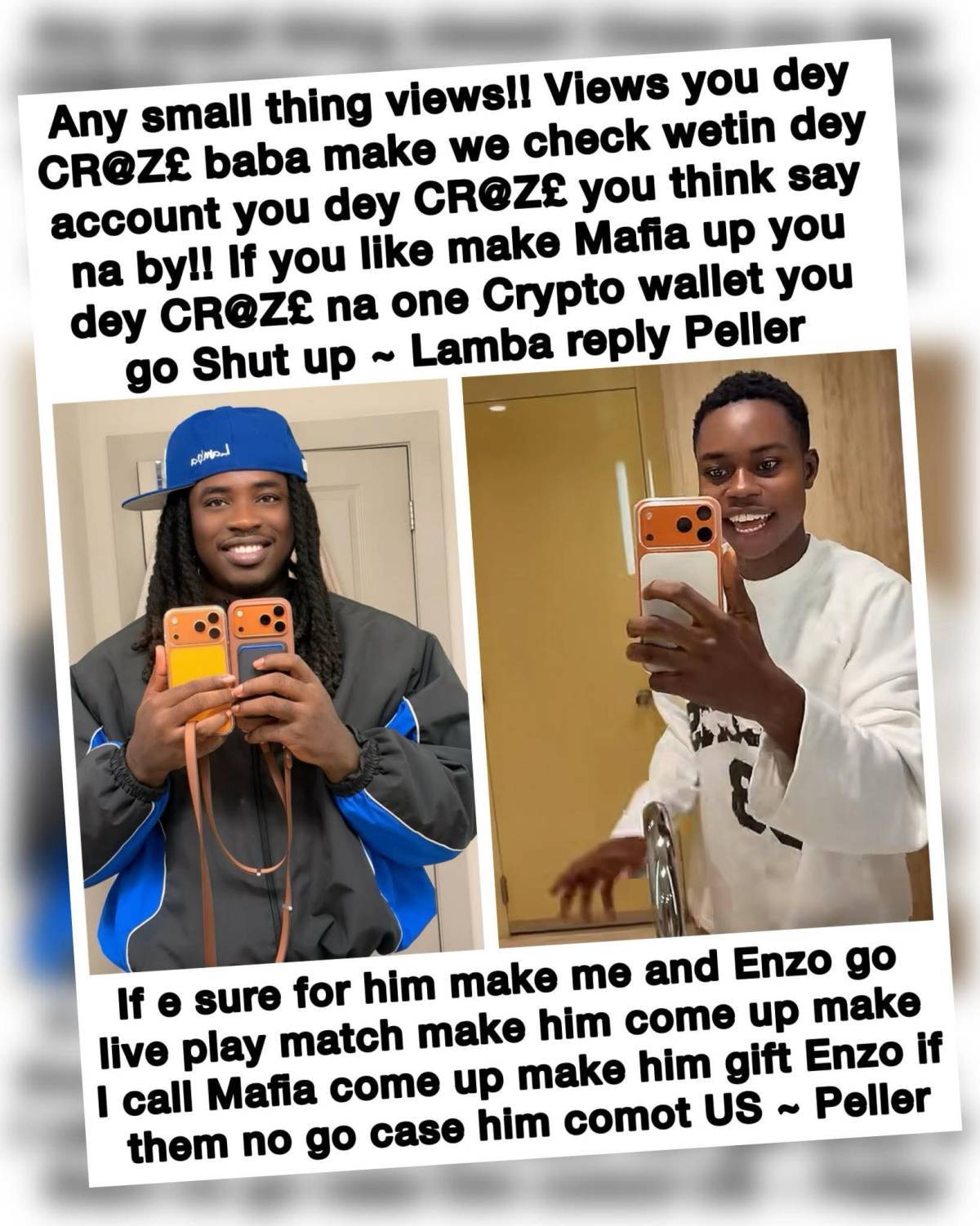 Any small thing views!! Views you dey CR@Z£ baba make we check wetin dey account you dey CR@Z£ you t...