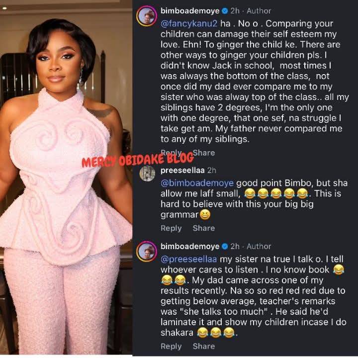 "I No Know Book, I Was Always B0ttom Of The Class, Yet My Dad Never Compared Me With My Intelligent...