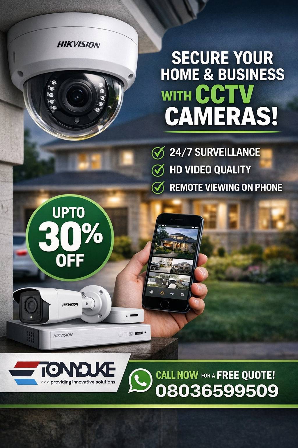 For your CCTV innovative solutions