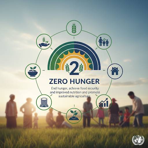 SDGs 2=ZERO HUNGER
A hungry man, they say,is an angry man!but more to it is the fact that the United...