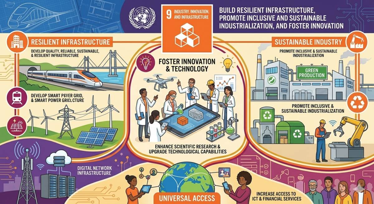 SDGs 9=INDUSTRY INNOVATION AND INFRASTRUCTURE
Can we even over emphasize the fact that innovations...