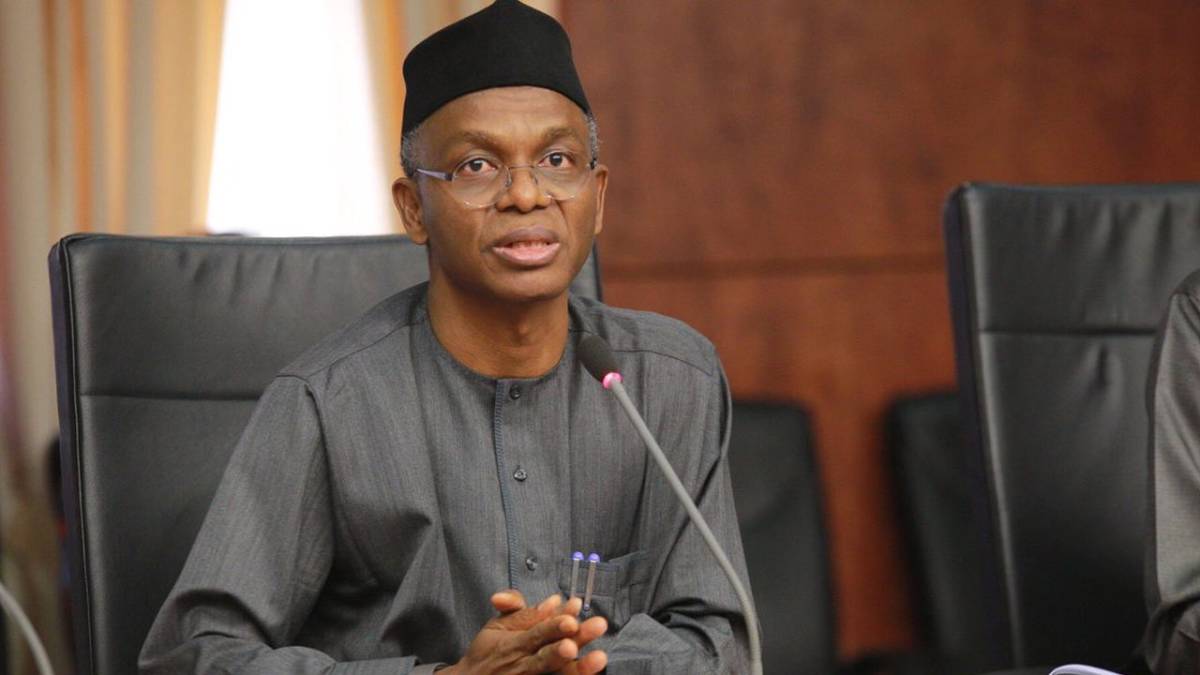 El Rufai arrives Court under tight security: this serves as a contemporary Nigerian example of the "...