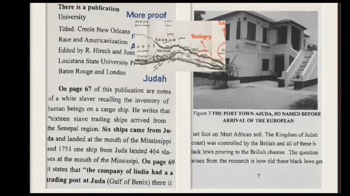 Historical fact that Yoruba is the tribe of Judah, edited by the Westerners