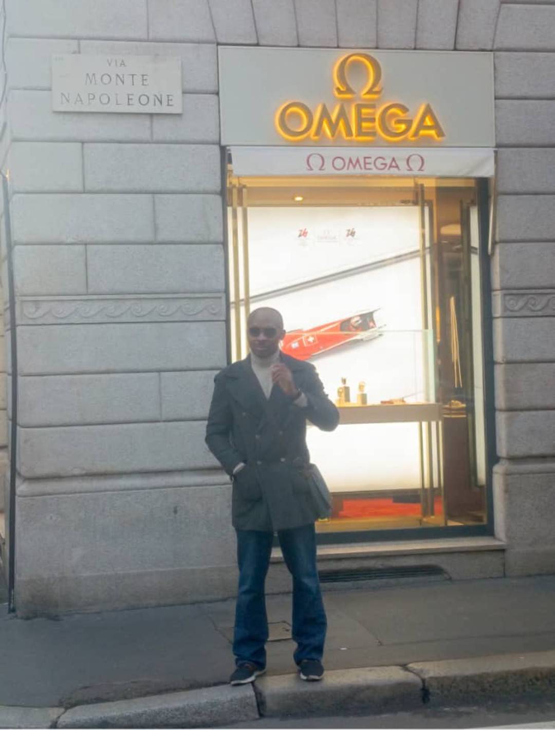 Today I went shopping at the world most expensive luxury street. Monte Napoleone Milano.... Village...