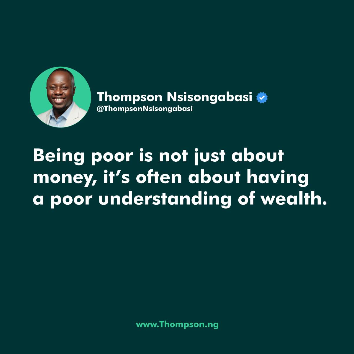 Post by Thompson Nsisongabasi