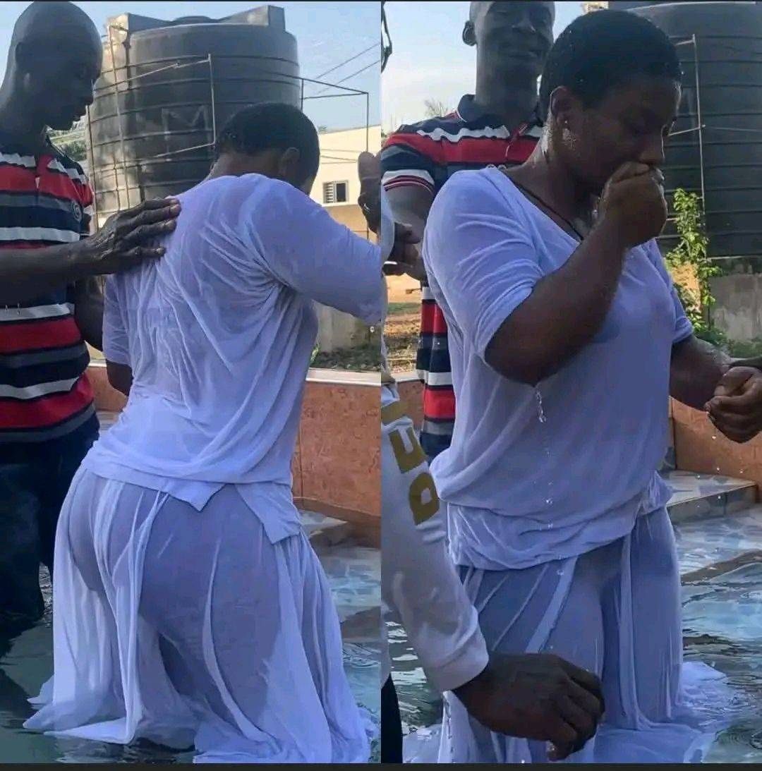 HELP ME GOD ๐๐
The baptismal experience has taken an interesting turn as you emerge from the water...