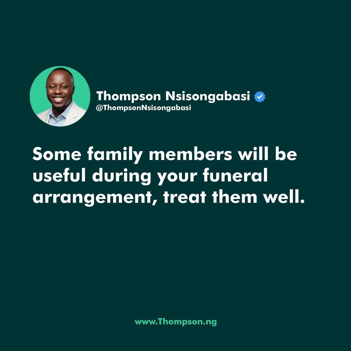 Post by Thompson Nsisongabasi