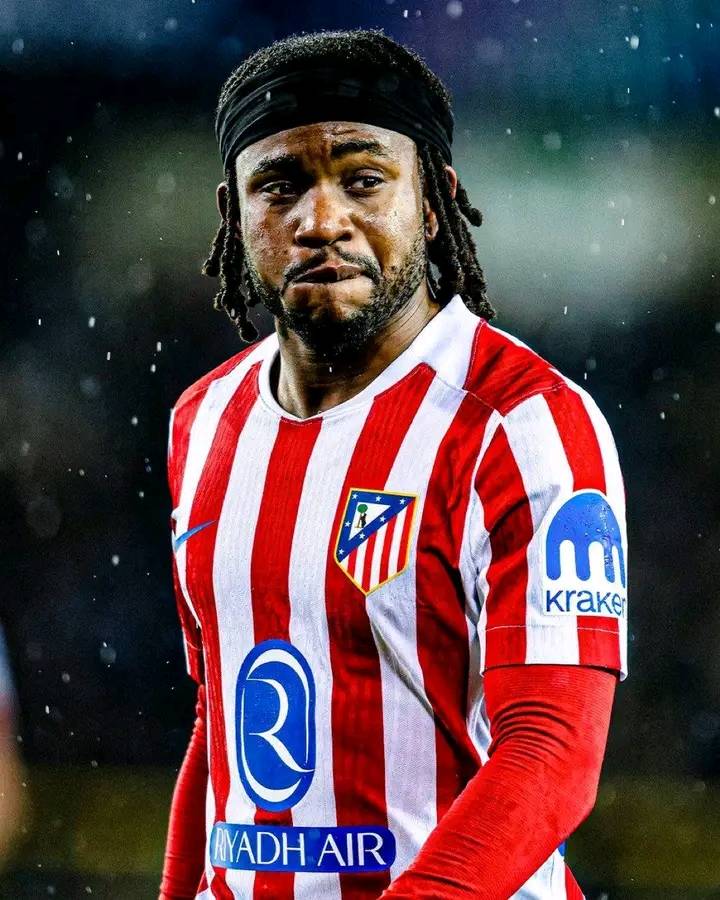 📊 Ademola Lookman is averaging 1 GOAL CONTRIBUTION PER GAME since his arrival at Atlético Madrid! 🇳...