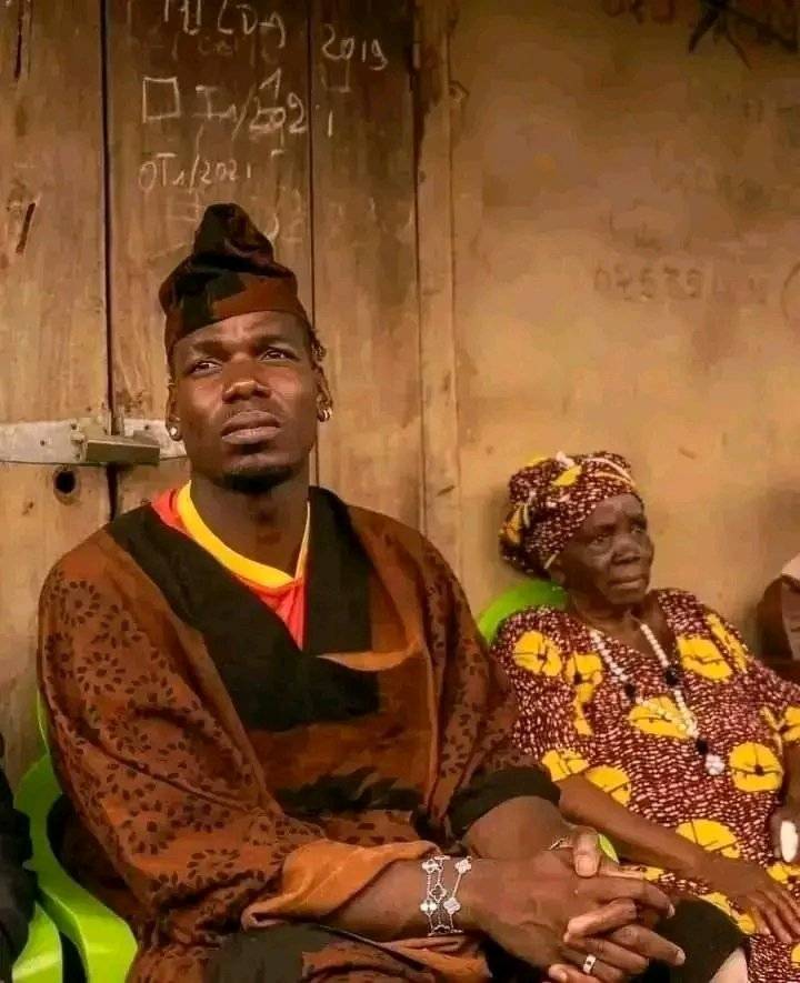 Paul Pogba's family, especially his grandmother, seem to be a big part of his life. Although I could...