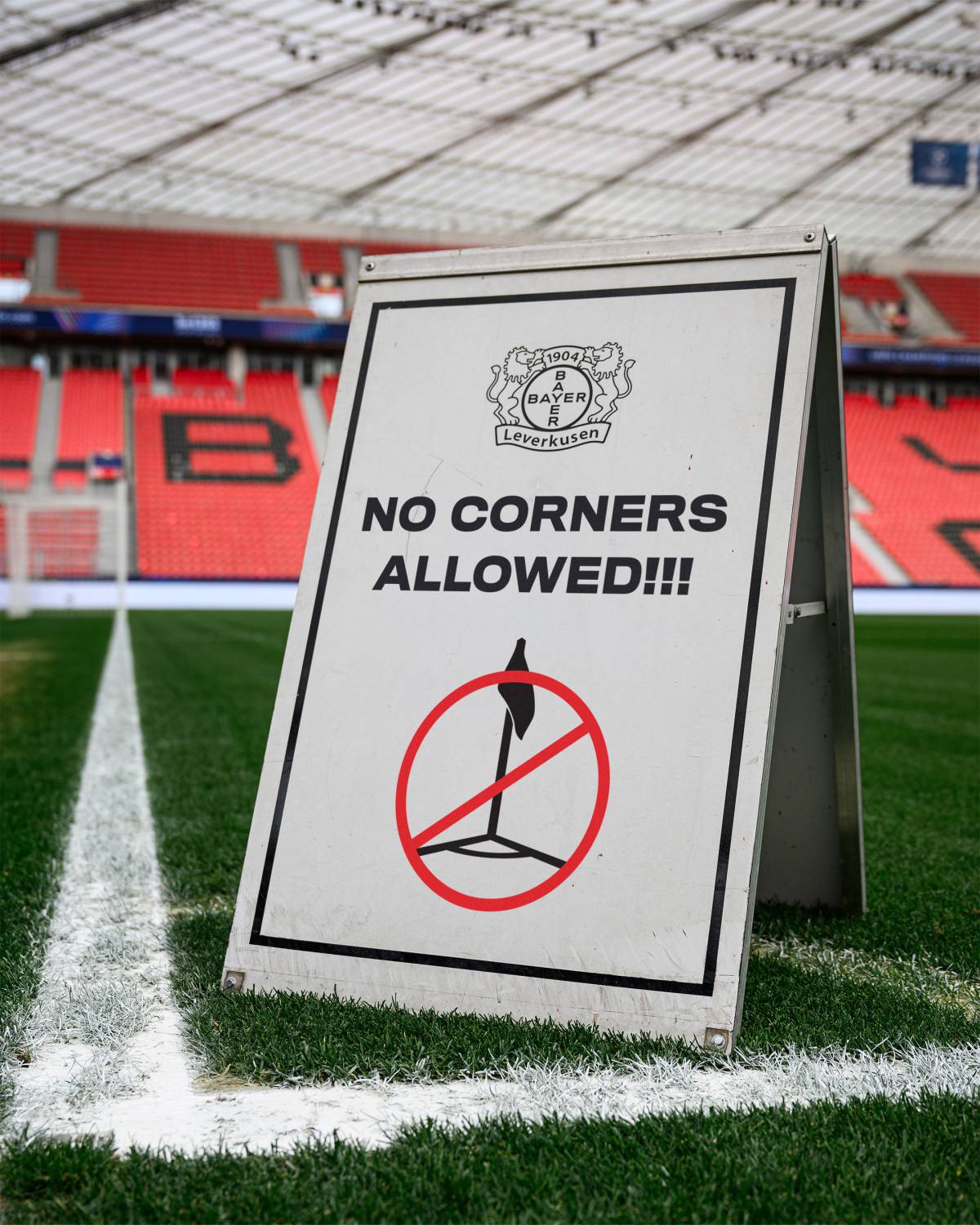 Bayer Leverkusen say no corners