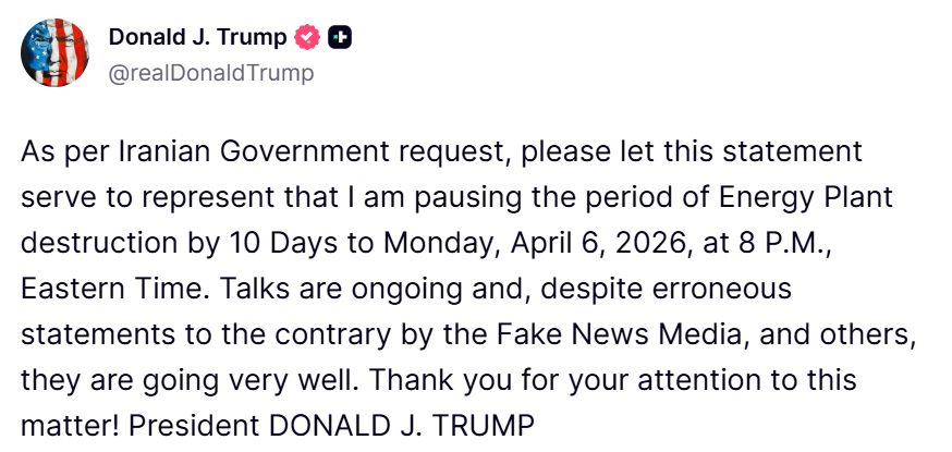 Abeg Daddy Trump I don add 20 days to ur 10days