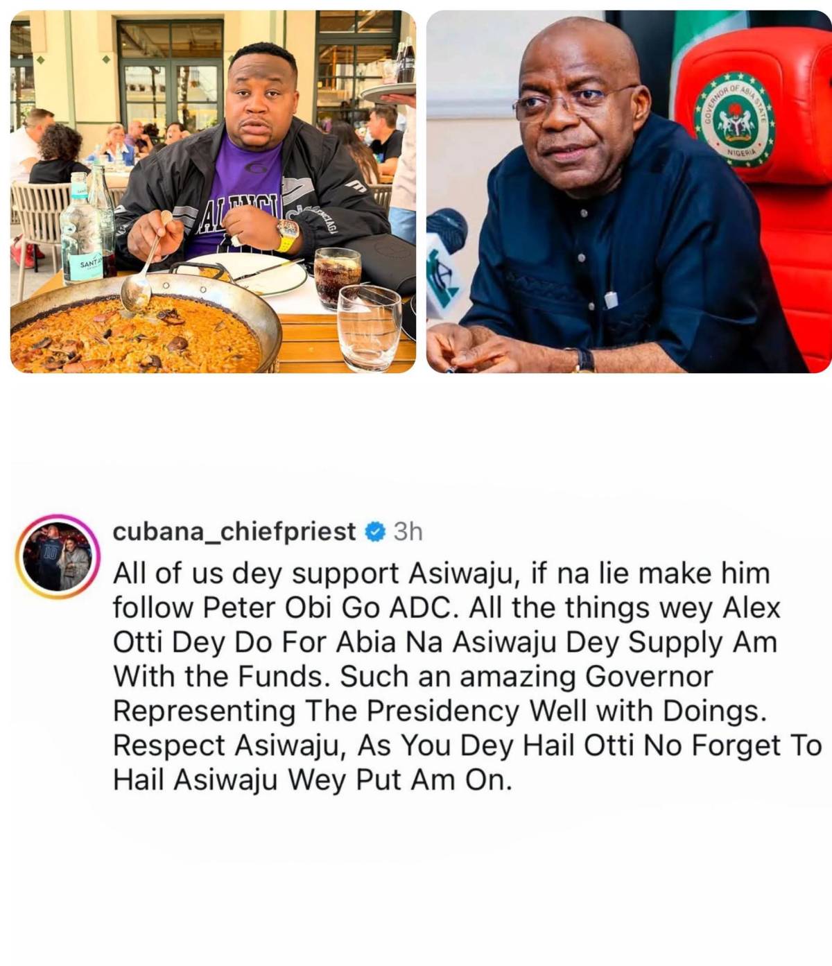 It's official...
Pascal is mad!
If things are as he claims they are, why are the other governors...
