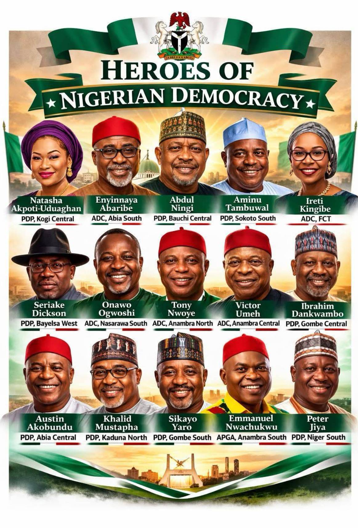 We will need T-shirts to show appreciation to these Heroes of Democracy