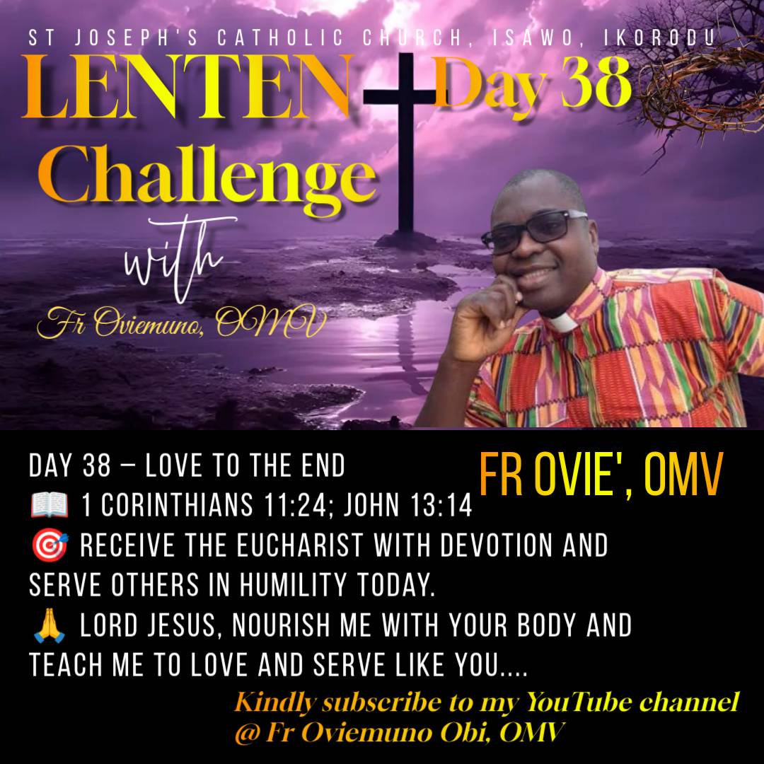 PRAYER POINTS:
1. Pray to the Lord for the grace of love...
2. Pray for a Divine connection
3. Ask t...