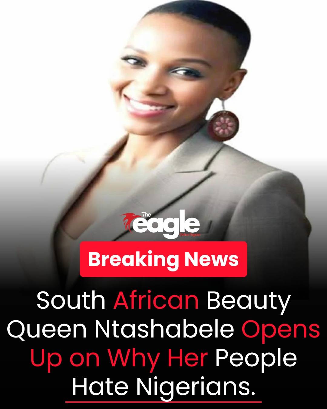 South African Beauty Queen Phumzile Ntashabele Speaks on the Murder of Nigerian Driver Isaac Satlat...