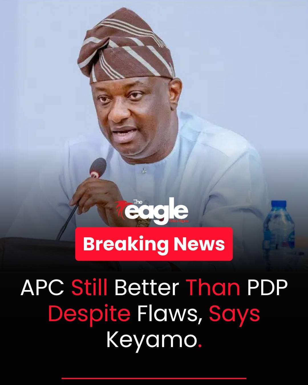APC Not a Party of Saints but Better Than PDP — Keyamo
Minister of Aviation and Aerospace Developme...