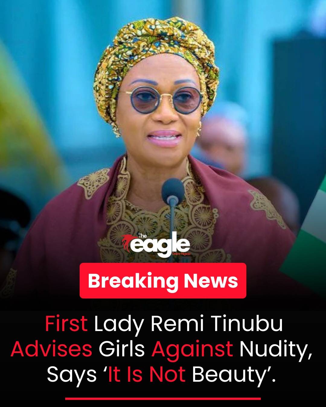 “Being Naked Is Not Beauty” — Oluremi Tinubu Advises Young Girls
Nigeria’s First Lady, Oluremi Tinu...